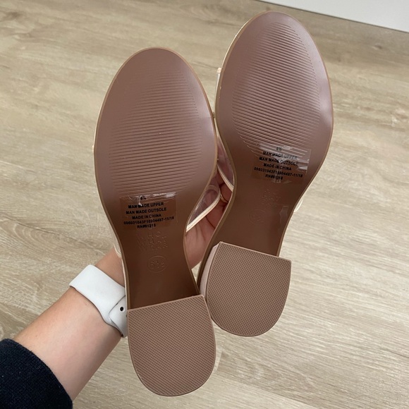 Who What Wear Suede & Vinyl Mule - Picture 2 of 4